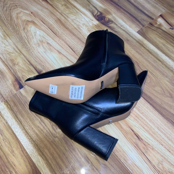 NA-KD Ankle Leather Boots - Picture 6 of 8